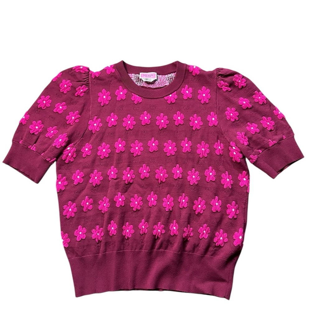 Kate Spade New York Marker Floral
Rhubarb Sweater Sz L
